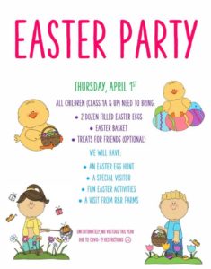 Easter Party 2021